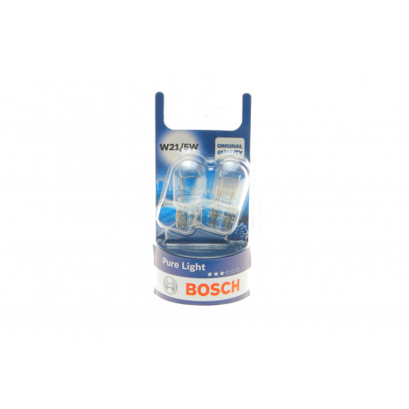 Автолампа W21/5W 12V 21/5W W3x16q Pure Light (без цоколя)