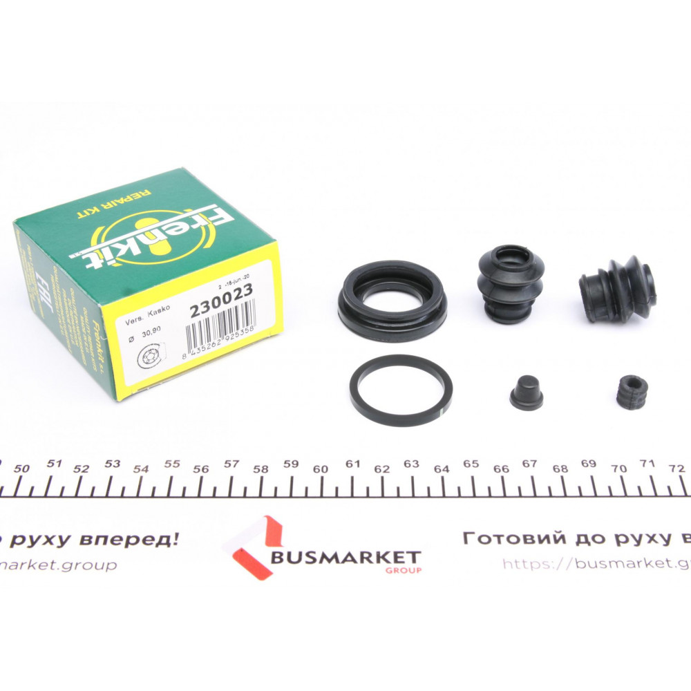 Ремкомплект супорта (заднього) Hyundai Accent/KIA Rio 05-11 (d=30.9mm)(Kask)