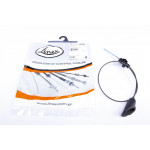 Трос ручника (центральний) VW T4 -96 (круглий штуцер) (990мм) 