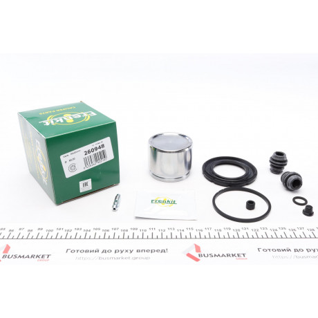 Ремкомплект супорта (переднього) Nissan X-trail 07-13 (d=60mm) (+поршень) (Akebono)
