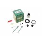 Ремкомплект супорта (заднього) Nissan Qashqai 07- (d=43mm) (+ поршень/направляюча) (Akebono) 