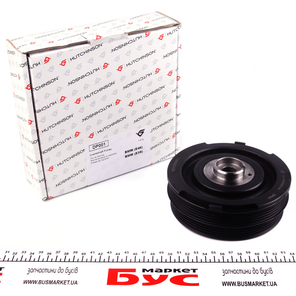 Шків колінвалу BMW 5 (E39) 520d 00-03 (5PK/5PK)