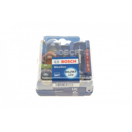 Комплект лампочок H7/H1 12V (H1/H7; C5W; P21/5W; P21W; PY21W; R5W; T4W; W5, запобіжник 10/15/20A)