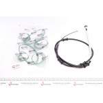 Трос ручника (задній) Fiat Doblo/Opel Combo 09- (1872/1585) 