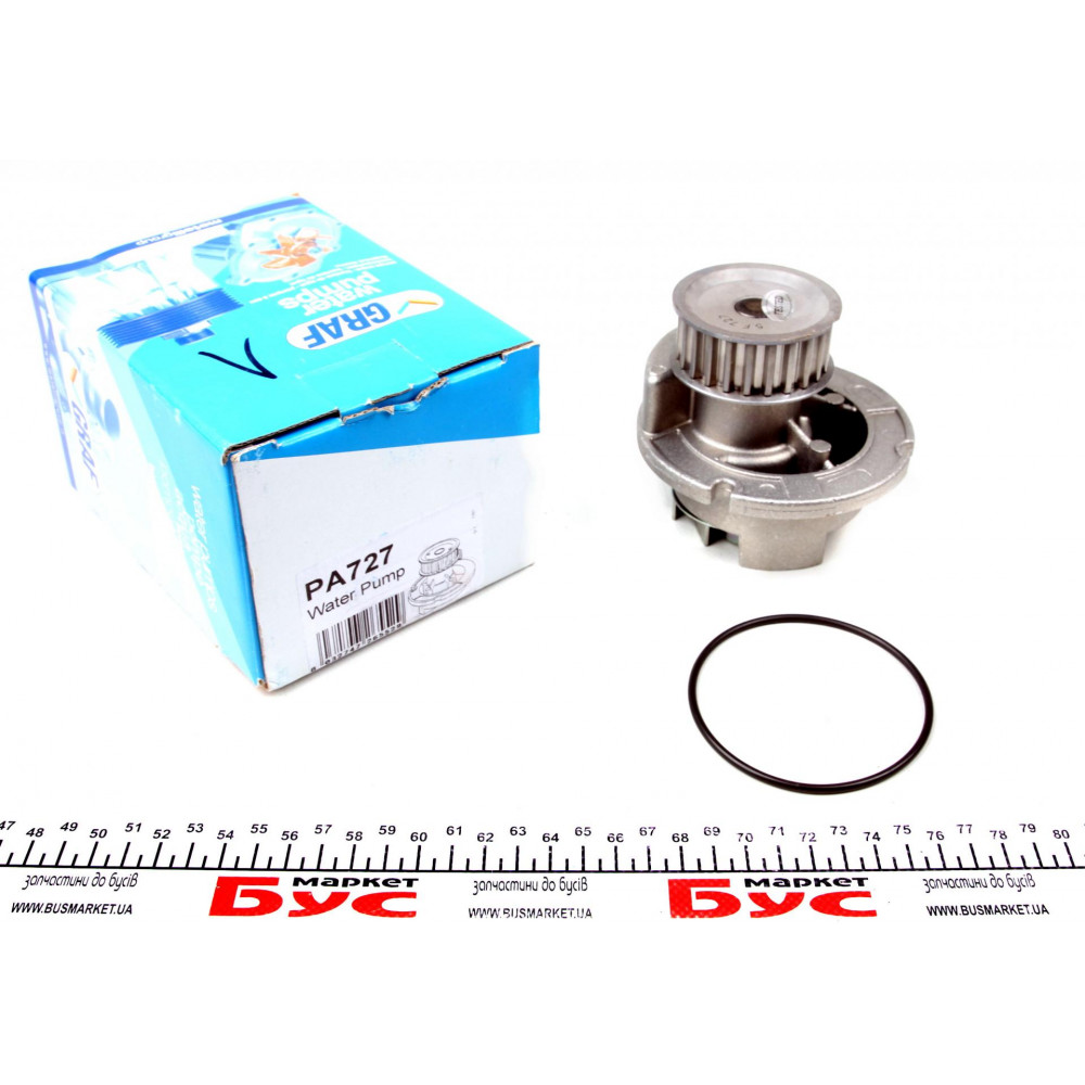 Помпа води Opel Astra G/H/Vectra B/C/Zafira A/Corsa C/Meriva A 1.8/1.8 16V 98-10 (23z) (B/B) (8 лоп)