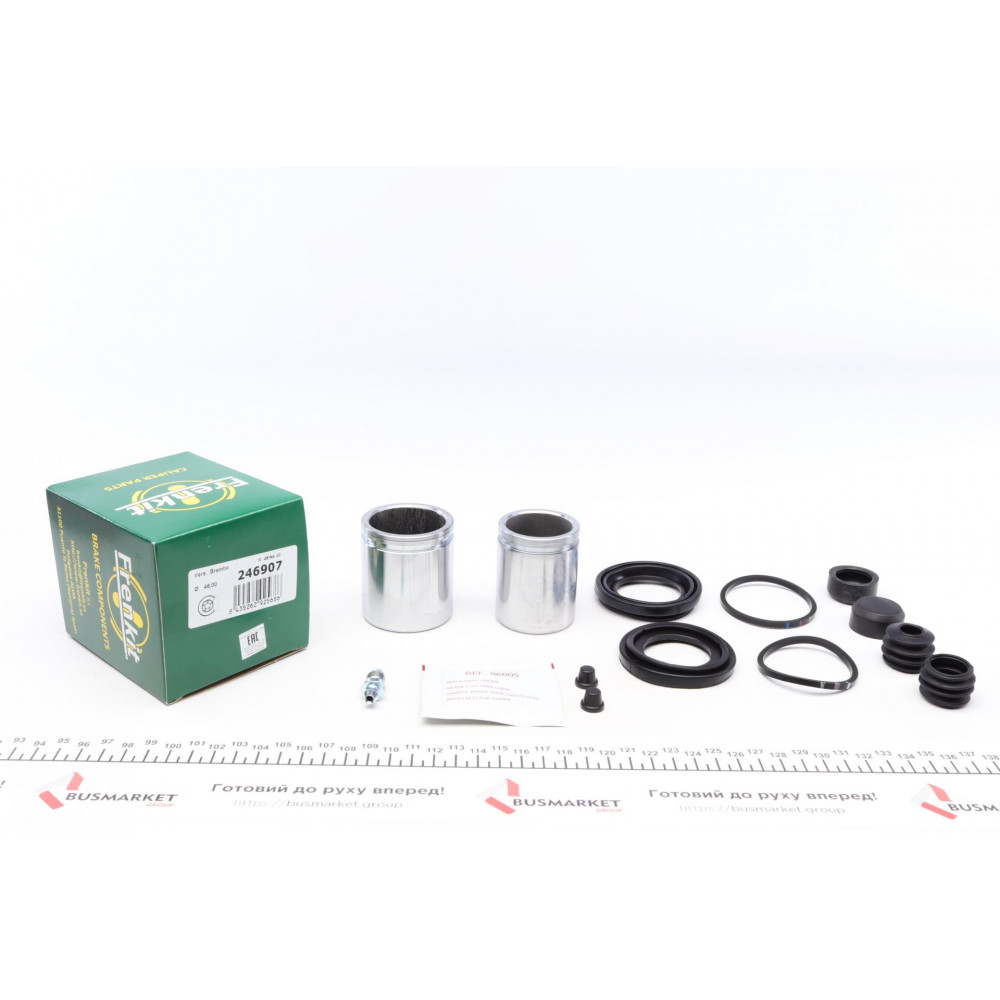 Ремкомплект супорта (переднього) Fiat Ducato/Citroen Jumper 06- (d=46/52mm) (+2 поршня) (Brembo)