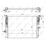 Радіатор охолодження Renault Megane III/Scenic III 1.2GPL/1.6 16V 08- 