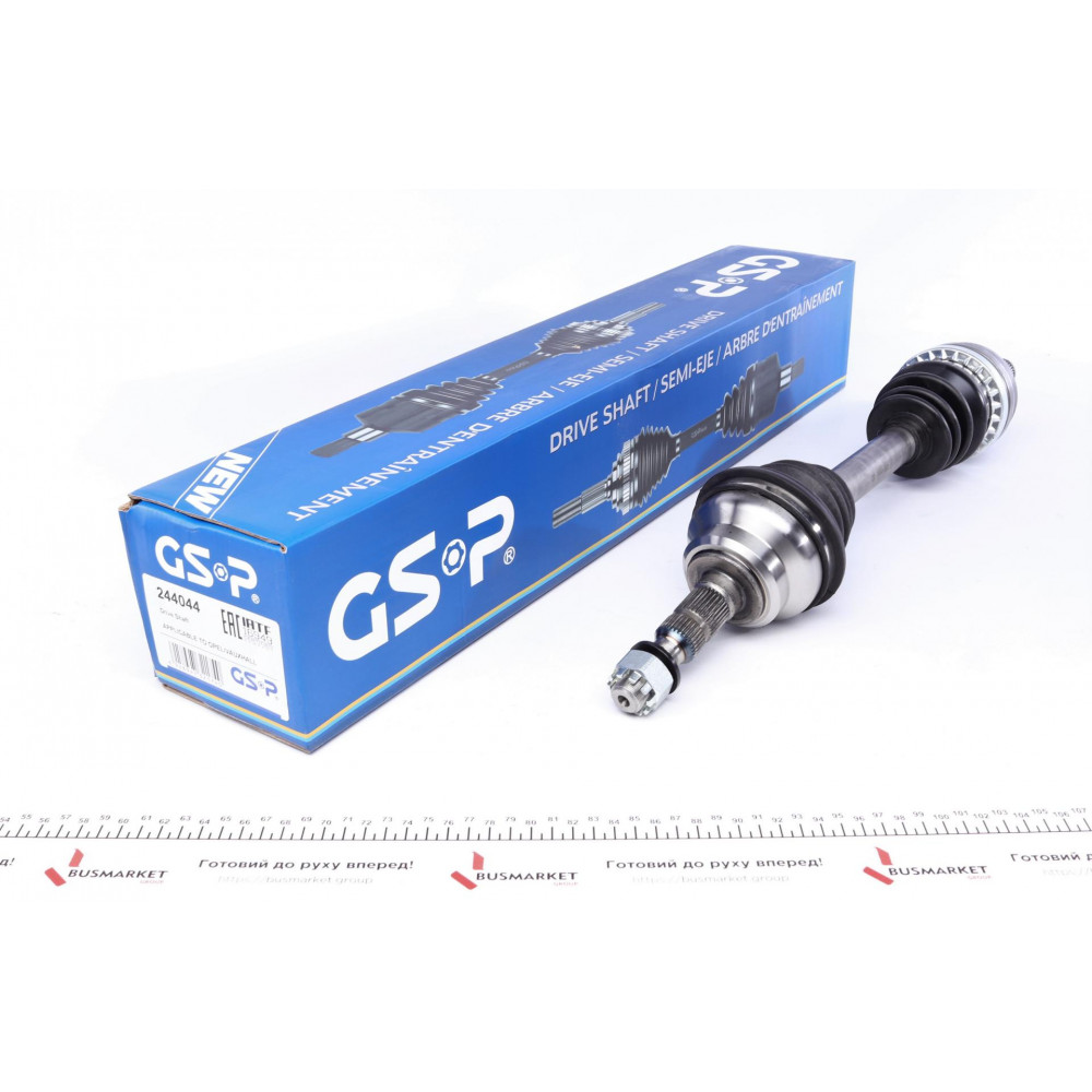Піввісь Opel Astra/Zafira 2.0/2.2 16V 98-05 (L) (34х33х595)