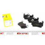 Колодки гальмівні (задні) Audi Q7/VW Touareg 2.5D-6.0D 02- (Brembo) 