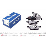 Колодки гальмівні (передні) Opel Astra G 98-09 (Ate) 