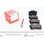 Колодки гальмівні (задні) VW Caddy III 04-/Peugeot 308 09-/Citroen C4 09- (Lucas) (87.2x53.1x17) 