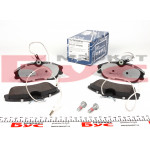 Колодки гальмівні (передні) Citroen Berlingo/Peugeot Partner 96- (Platinum) 