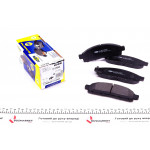 Колодки гальмівні (передні) Mitsubishi L200 05-/Pajero Sport II 08-/Fiat Fullback 16- 