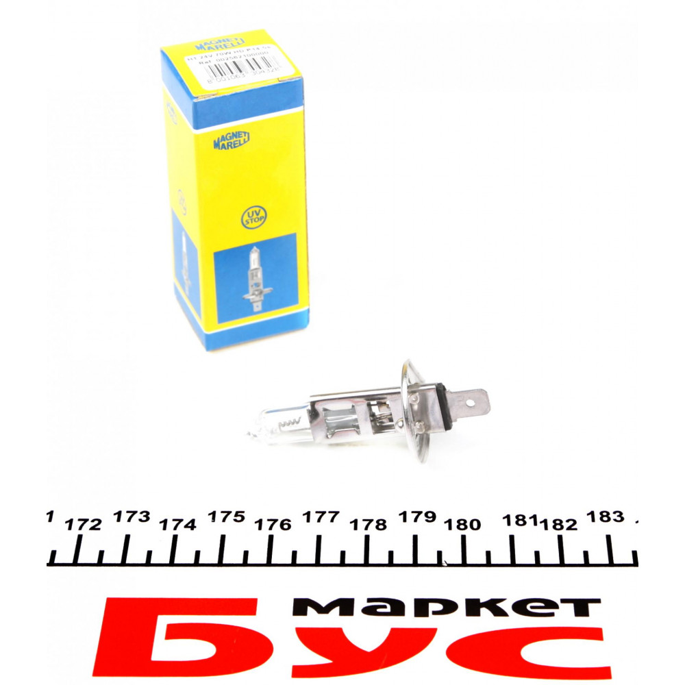 Автолампа H1 24V 70W P14.5s Heavy Duty