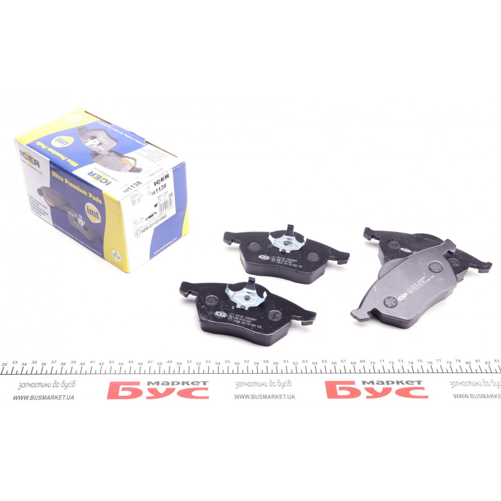 Колодки гальмівні (передні) Audi A4 94-01/VW Passat B3/B4/B5 96-00