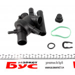 Корпус термостата Renault Megane 1.9D 96-03 (+ к-кт прокладок) 