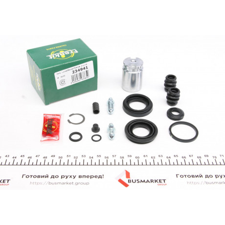 Ремкомплект супорта (заднього) Mazda 6 02-08 (d=34mm) (+поршень з механізмом) (Mando)