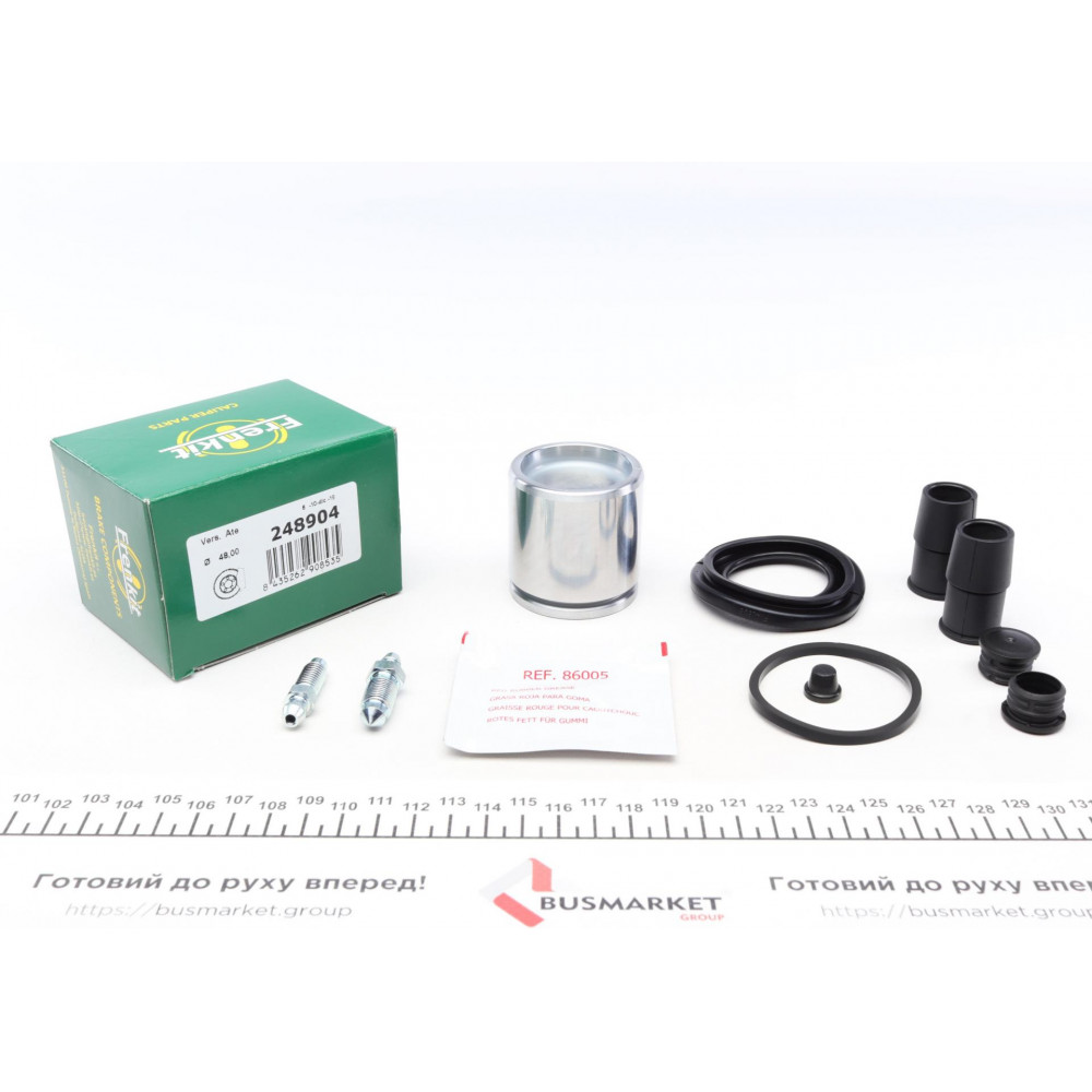 Ремкомплект супорта (переднього) Opel Astra 91-98 (d=48mm) (+поршень) (Ate)