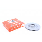 Диск гальмівний (передній) Audi A6/A8/VW Phaeton 04-16 (360x34) (з покриттям) (з отворами) (вент.) 