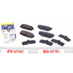 Колодки гальмівні (задні) Toyota Land Cruiser Prado 09-/200/Sequoia/Tundra/Lexus LX 07- 