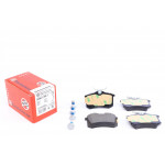 Колодки гальмівні (задні) Citroen C3/C4 09-/Renault Scenic/Megane 99- (87x53x16) (Lucas) 