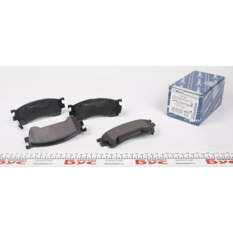 Колодки гальмівні (передні) Mazda 3/6 1.8-2.0 91-02 (131.6x51.5)