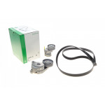 Комплект ременя генератора VW Golf V/VI/Passat 1.4TSI 06-16 (6PK 1700) 