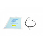 Трос ручника (задній) (L) Mitsubishi Outlander 2.0/2.4 CRDi 03-10 (1566mm) 