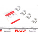 Планка супорта (переднього) прижимна (к-кт) Chevrolet Matiz/Daewoo Matiz 0.8/1.0 03- (Dac) 