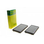 Фільтр салону BMW 7 (E65/66/67) 01-08 (вугільний) (к-кт 2шт.) 