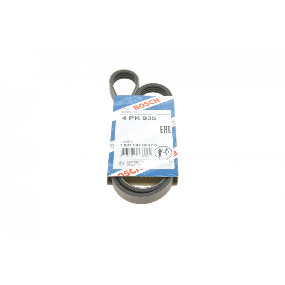 Ремінь генератора Mitsubishi Galant 1.8/2.0 87-03/Toyota Hilux 2.4 97-05 (4PK935)