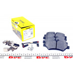 Колодки гальмівні (задні) MB Sprinter 209-319 CDI/VW Crafter 30-35 06- (Bosch) Q+ (з датчиками) 