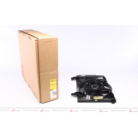 Вентилятор радіатора Chevrolet Aveo 1.4-1.5 05- (з дифузором)