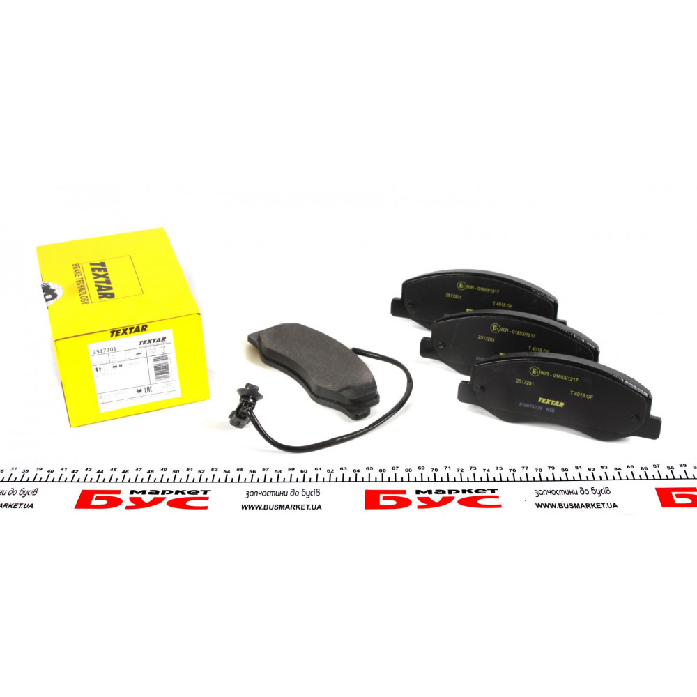 Колодки гальмівні (задні) Opel Movano/Renault Master III 2.3dCi/2.3 CDTI 10- (спарка)Q+(з датчиком)