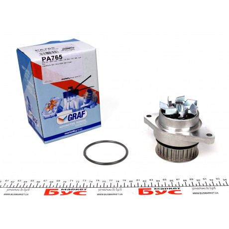 Помпа води Audi A2/Seat Leon/Toledo/VW Golf/Jetta/Polo/Bora 1.6 16V/1.6FSI 98-05 (27z) (B/B) (7 лоп)