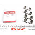 Планка супорта (переднього) прижимна (к-кт) Opel Astra J 1.4-2.0CDTI 09- (Bosch) 