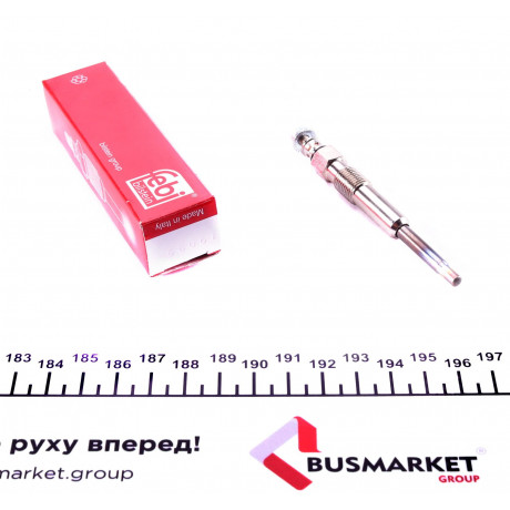 Свічка розжарювання Citroen Berlingo/Peugeot Partner 1.9D 98- (DW8) (11V)