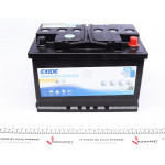 Акумуляторна батарея 56Ah/460A (278x175x190/+R/B13) (GEL/для водного транспорту) 