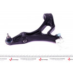 Важіль підвіски (передній/знизу) (L) Porsche Cayenne/VW Touareg 02-10 