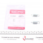 Пружини супорта (заднього) Renault Master 2.3dCi 10- (К-кт L+R) 