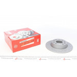 Диск гальмівний (задній) VW Caddy 03- (272x10) (з покриттям) (з отвором) (повний) 