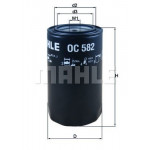 Фільтр масляний Iveco Daily III 3.0HPT 00-06 