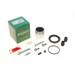 Ремкомплект супорта (переднього) Skoda Fabia 99- (d=54mm)(TRW)(+ поршень/направляюча) SuperKit 