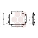 Радіатор кондиціонера (з осушувачем) Citroen C5 1.8-3.0 01-04 