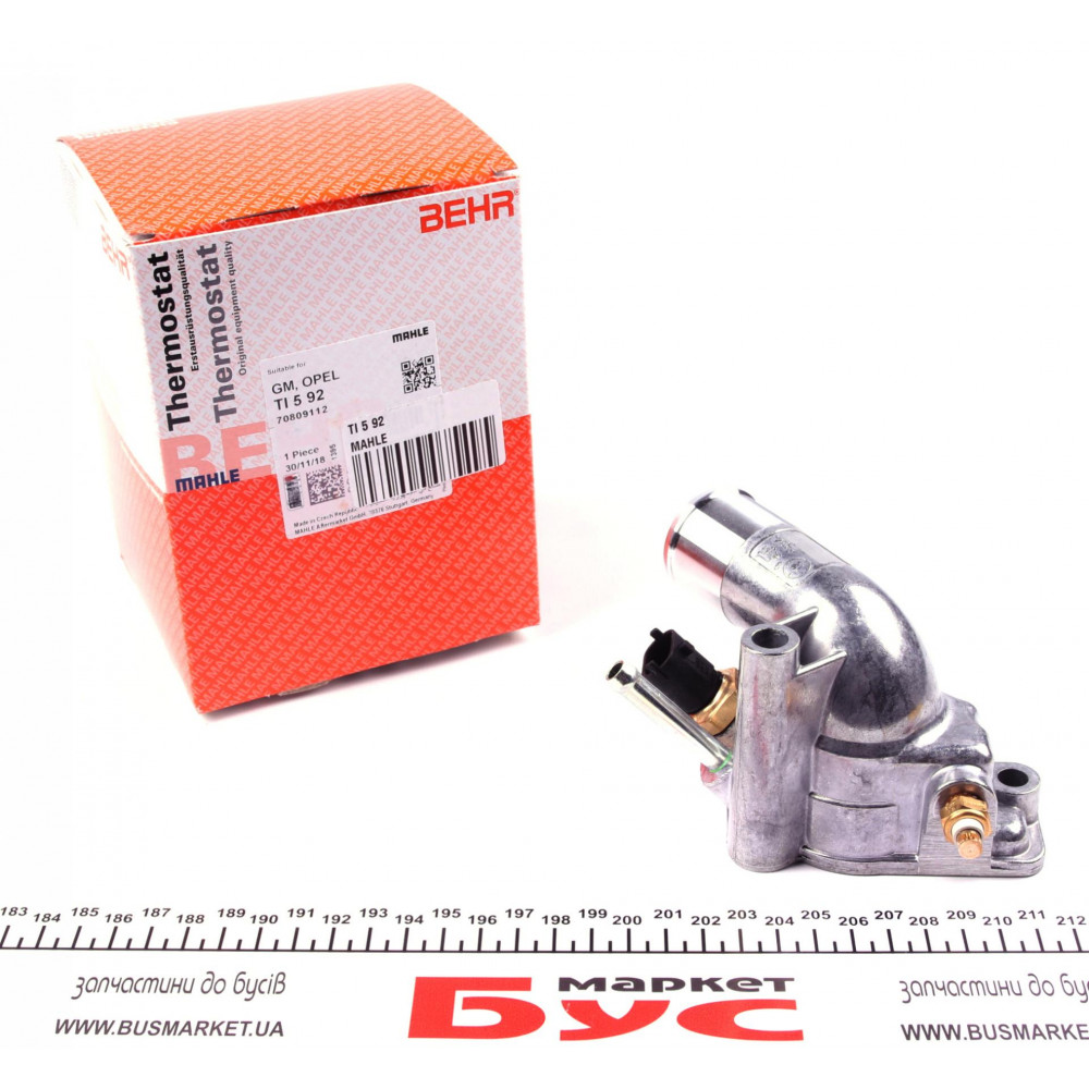 Термостат Opel Astra G/Vectra B/C 1.8i/1.8 16V 95- (92°С)