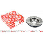 Диск гальмівний (передній) Renault Kangoo 97- (259x20.6) 