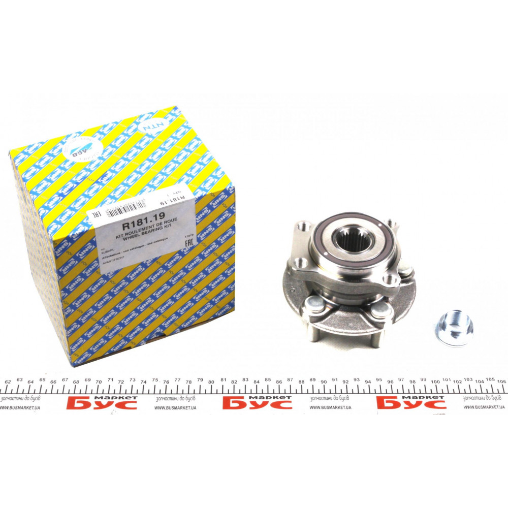 Підшипник маточини (передньої) Subaru Legacy 4/5 03-/Forester 3 08-
