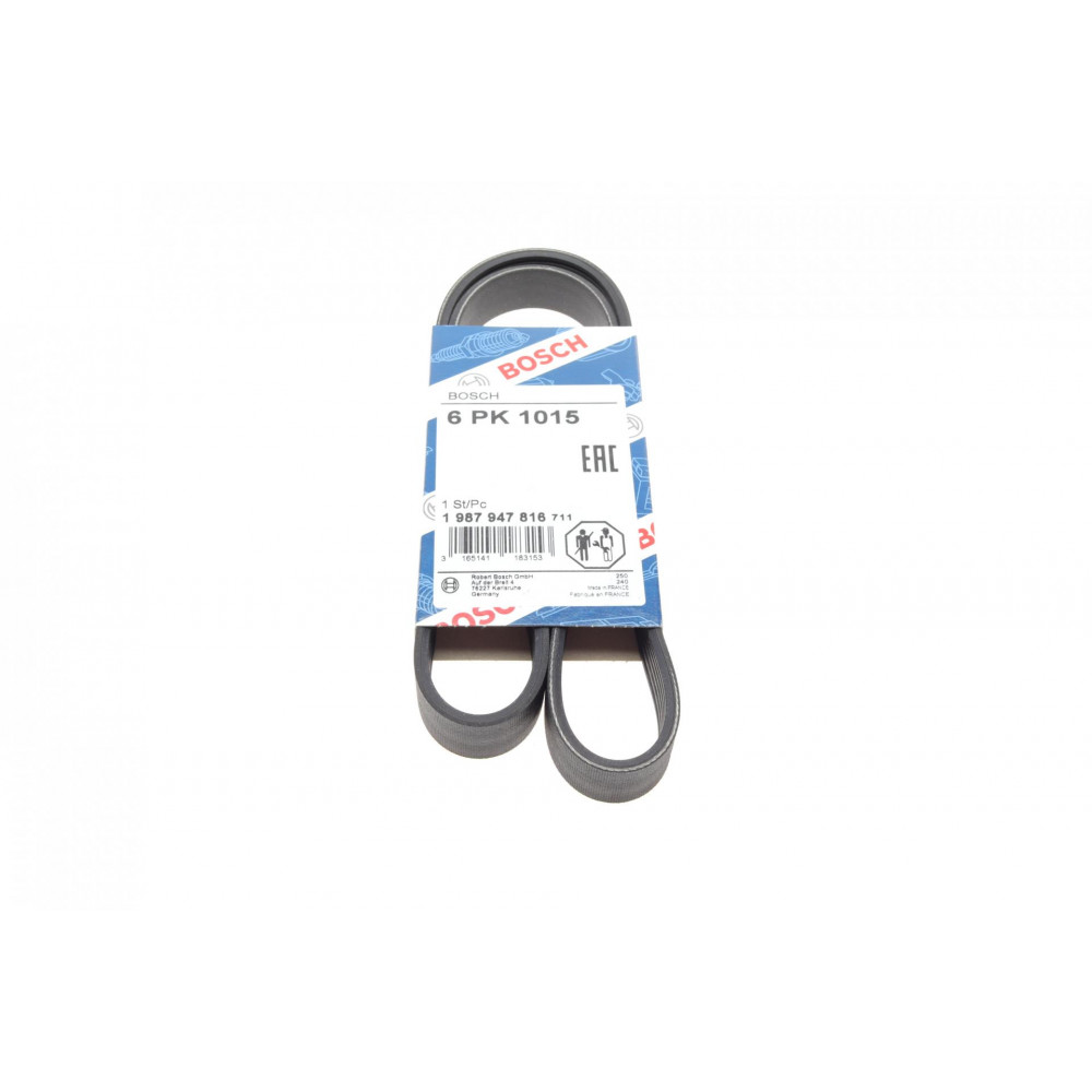 Ремінь генератора Fiat Ducato 2.5D/TD 94- (6PK1015)