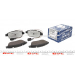 Колодки гальмівні (передні) Fiat Punto 1.3-1.6 D 09- (137x57.4) (з датчиком) 