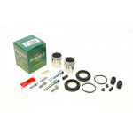 Ремкомплект супорта (переднього) Mitsubishi L200 01-05 (d=43mm) (+2 поршня/направляюча) (Tokico) 